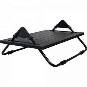 Apoio para Pés Mdf Preto Multivisão