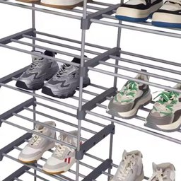 Sapateira Grande 30 Pares 12 Prateleiras Organizador Multiuso para Tenis Sapatos Quarto Estante Port - 3