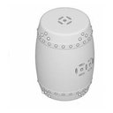 Ver imagem 5 de Puff Cerâmico Banqueta Seat Garden Jardim Dourado Luxo