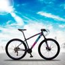 Bicicleta Aro 29 Quadro 19 Alumínio 27v Freio Hidráulico Volcon Preto/Rosa/Azul - GT Sprint - 2