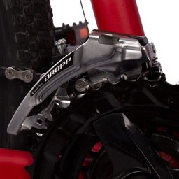 Bicicleta Aro 29 Quadro 19 Alumínio 27v Susp. Trava Freio Hidráulico Z7-X Amarelo/Vermelho - - 5