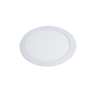 Plafon/Painel de Embutir LED Slim Redonda 12W Luminária Teto Gesso Drywall 6500k