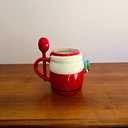 Ver imagem 6 de Caneca Decorativa de Natal - Noel - Colher - Cerâmica 700ml