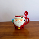 Ver imagem 2 de Caneca Decorativa de Natal - Noel - Colher - Cerâmica 700ml