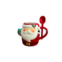 Ver imagem 1 de Caneca Decorativa de Natal - Noel - Colher - Cerâmica 700ml