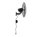 Ver imagem 4 de Ventilador de Parede Ventisol Oscilante 50cm Aço Preto Bivolt