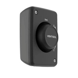 Ventilador de Parede Ventisol Oscilante 50cm Aço Preto Bivolt - 6