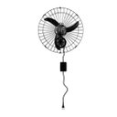 Ver imagem 2 de Ventilador de Parede Ventisol Oscilante 50cm Aço Preto Bivolt