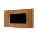 Ver imagem 3 de Painel para TV Vertex Ripado até 65 pol. 237 cm Naturalle - Mavaular