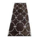 Ver imagem 1 de Passadeira 10mt Belga Aveludado 60x1000cm Círculo Marrom