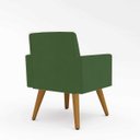 Ver imagem 5 de Kit 10 Cadeiras Poltronas Decorativa - Escritório - Recepção Cor:Verde