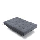 Ver imagem 3 de Sofá-Cama Roz Plush 3 Lugares Reclinável 182cm Grafite Cialar Móveis