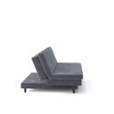 Ver imagem 7 de Sofá-Cama Roz Plush 3 Lugares Reclinável 182cm Grafite Cialar Móveis
