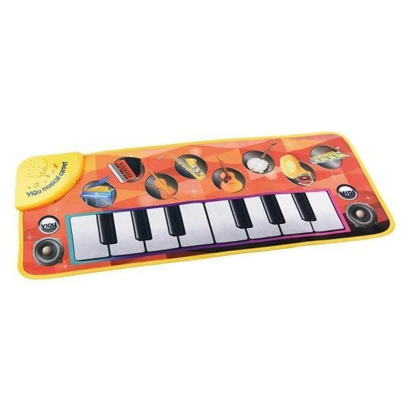 Tapete Musical Piano Educativo Infantil com 8 Sons 73x29cm