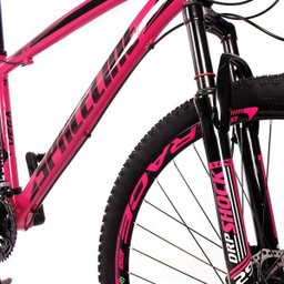 Bicicleta MTB Aro 29 Quadro 17 Alumínio 27 Marchas Freio Hidráulico Vega Rosa - Spaceline - 3 Bicicleta MTB Aro 29 Quadro 17 Alumínio 27 Marchas Freio Hidráulico Vega Rosa - Spaceline - 3