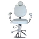 Ver imagem 1 de Cadeira Reclinável Hidráulica de Salão de Beleza - Cabeleireiro e Barbearia - Bege