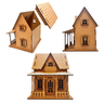 Casinha em Mdf Cru – Enviada Desmontada - 2