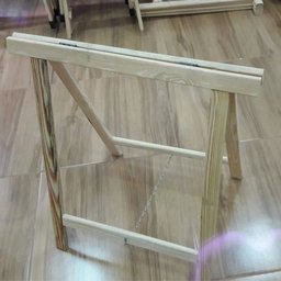 Cavalete de Madeira 75x80cm - 213 - ESCADAS SEGURANÇA - 3