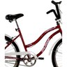 Bicicleta Retro Vintage Aro 26 Feminina Beach Vermelha - 3