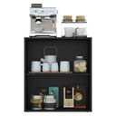 Ver imagem 6 de Aparador Cantinho do Café 2 Portas Multimóveis Preto