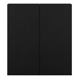 Aparador Cantinho do Café 2 Portas Multimóveis Preto - 7