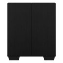 Ver imagem 2 de Aparador Cantinho do Café com Pés Quadrados e 2 Portas Multimóveis Preto