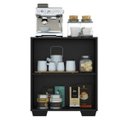 Ver imagem 7 de Aparador Cantinho do Café com Pés Quadrados e 2 Portas Multimóveis Preto