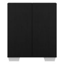 Ver imagem 7 de Aparador Cantinho do Café com Pés Quadrados e 2 Portas Multimóveis Preto/Branco