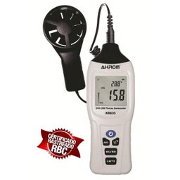 Termo Anemômetro Cálculo Vazão Ar + Certificado Calibração - 2