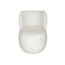 Ver imagem 3 de Kit Poltrona Recepção Bia Bouclê Bege - Belliv Decor