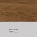 Ver imagem 5 de Guarda Roupa Casal 4 Portas e 3 Gavetas Grécia - Amêndola/grafito