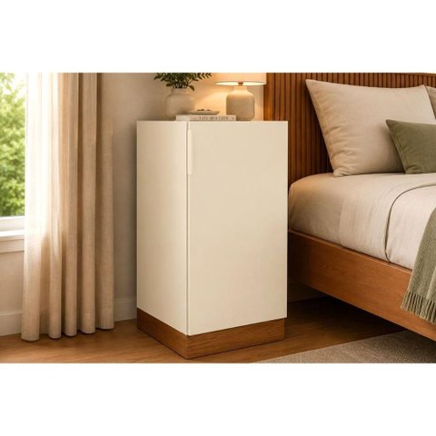 Bancada Modulada Balcão 1 Pta 40cm Liga Off White Kappesberg