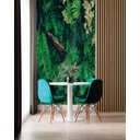 Ver imagem 1 de Papel de Parede 3D Painel 2M Folhas Flores tropical Vinil Folhagem Auto Colante Vinílico Lavável