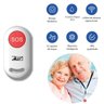 Cuidador Idoso Sem Fio Alarme Wifi Botao de Panico Emergência Sos Gravida Paciente de Cama Pcd Pne - 2