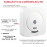 Alarme sem Fio Wireless 1 Botão Sos 2 Receptor Anti Panico - 3