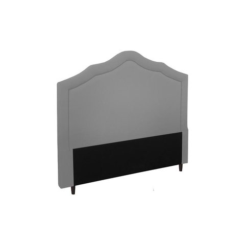 Cabeceira Irlanda New Plus Queen 1600mm Linho Cinza - Simbal