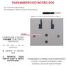 Campainha Idoso Completo 2 Receptor 1 Pocket 1 Botão Sos Pne - 4