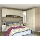 Ver imagem 2 de Jogo De Quarto Casal Modulado 6 Peças Master 005 Avelã Rústico/Ártico Rústico - Eucamóveis