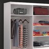 Guarda-Roupa Casal 264cm 3 Portas de Correr 1 Espelho Winter F04 Branco - Mpozenato - 6