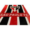 Ver imagem 2 de Cobertor Casal Raschel 180x220 de Time São Paulo Jolitex