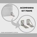 Ver imagem 3 de Cabeceira Cama Box Solteiro 90cm Diamante D10 Corano Branco - Mpozenato