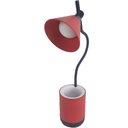 Ver imagem 1 de Luminaria Mesa Touch Abajur Led Articulada Iluminado Flexivel Porta Objetos Organizador Lapis Caneta