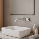 Ver imagem 3 de Torneira Lavatorio Tube Parede ¼ Zr23 Cube Chrome - Levo