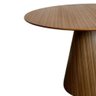 Mesa de Jantar Cone Redonda 150 Cm Base Madeira Pau Ferro - 3