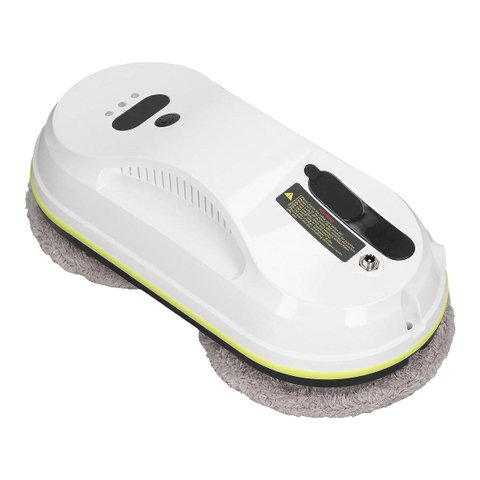 Robo Limpa Vidro Inteligente Controle Remoto Limpador Janelas Vitrine Espelho Aquario Suporte Antiqu