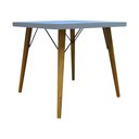 Ver imagem 6 de Kit Mesa Infantil Lorena e 4 Banquetas Infantis Coelho Linha Kids Bolzan