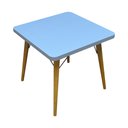Ver imagem 5 de Kit Mesa Infantil Lorena e 4 Banquetas Infantis Coelho Linha Kids Bolzan