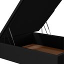 Ver imagem 5 de Base para Cama Box Baú Casal 138x188cm Hit I02 Corano Preto - Mpozenato