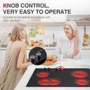 Ver mais imagens de Gtkzw Cooktop Elétrico 30" 6800w com 4 Queimadores e Controle de Botão