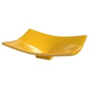 Ver imagem 1 de Cuba Pia de Apoio para Banheiro Retangular Folha Bari F44W C08 Amarelo - Mpozenato